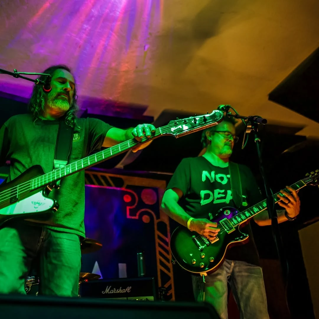 Black Knight Satellite live on stage